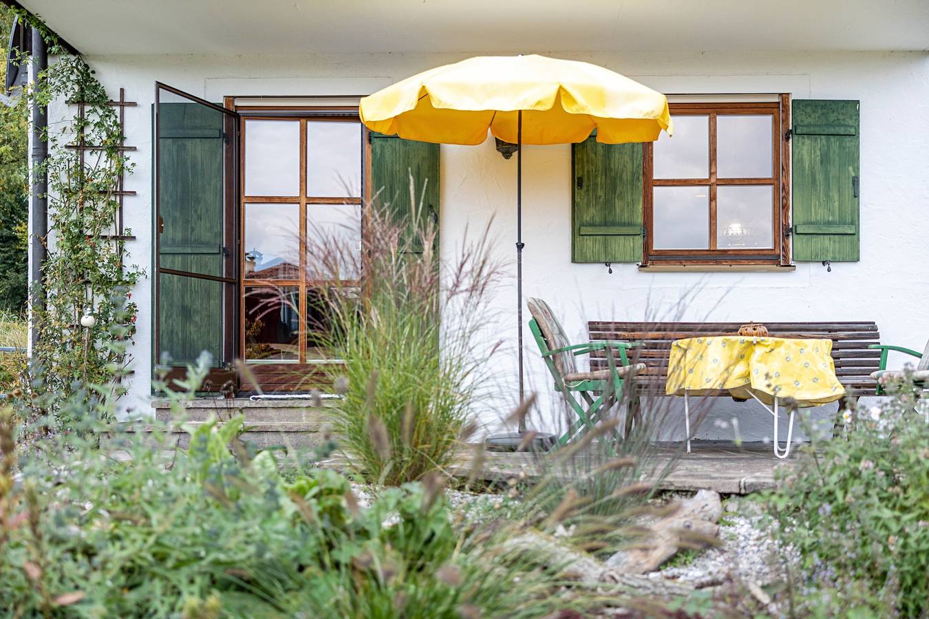 Ganze Wohnung, Ferienwohnung 'Kauderer - Wohnung 1' mit Privatterrasse, Gemeinschaftsgarten und Wi-Fi in Waging am See, Rupertiwinkel