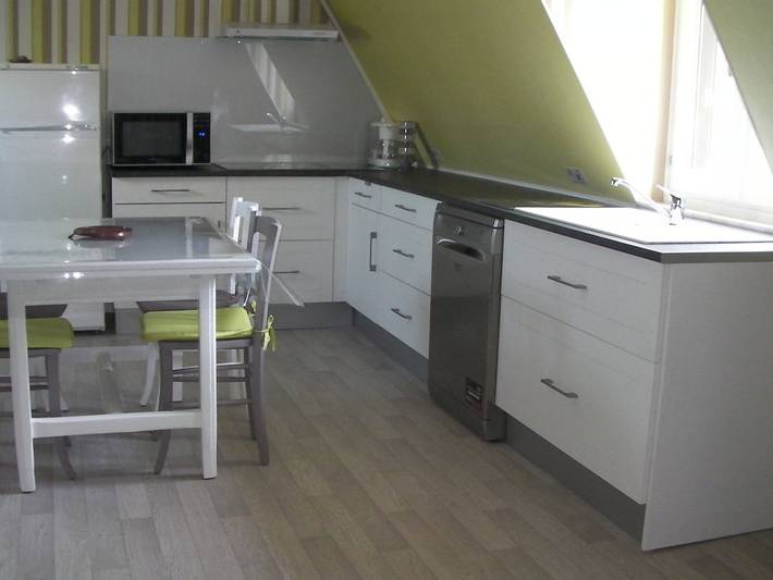 Appartement de vacances pour 5 personnes, avec terrasse et jardin dans le Cantal - 2