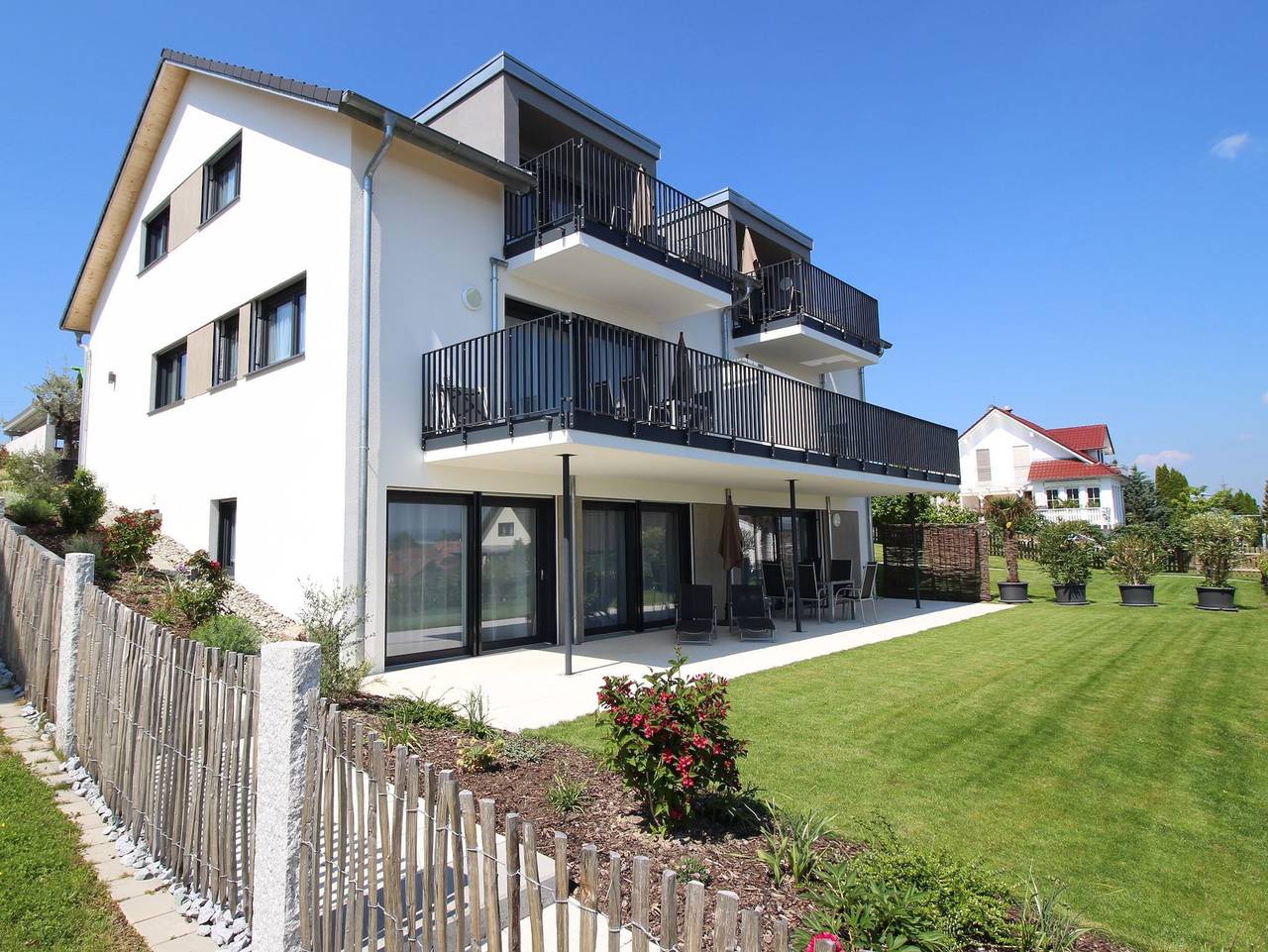 Ganze Ferienwohnung, Reblandhof Siebenhaller - Appartement Merlot, 50 qm mit 1 Schlafzimmer, max. 4 Personen in Kippenhausen, Immenstaad am Bodensee