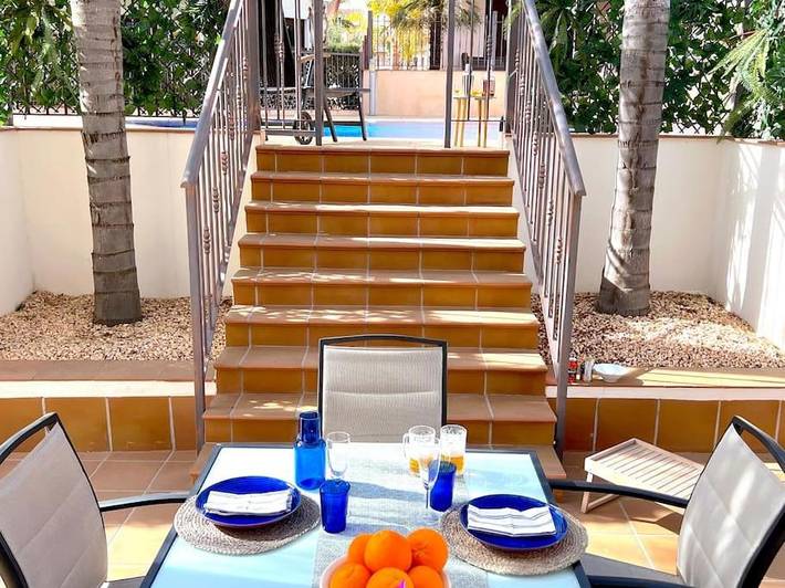 Chalet para 6 personas, con Balcón y Terraza además de Jardín y Piscina en Huerta de Murcia - 3