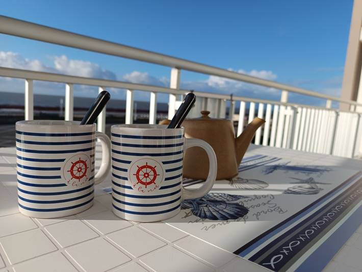 Appartement de vacances pour 5 personnes, avec balcon, animaux acceptés