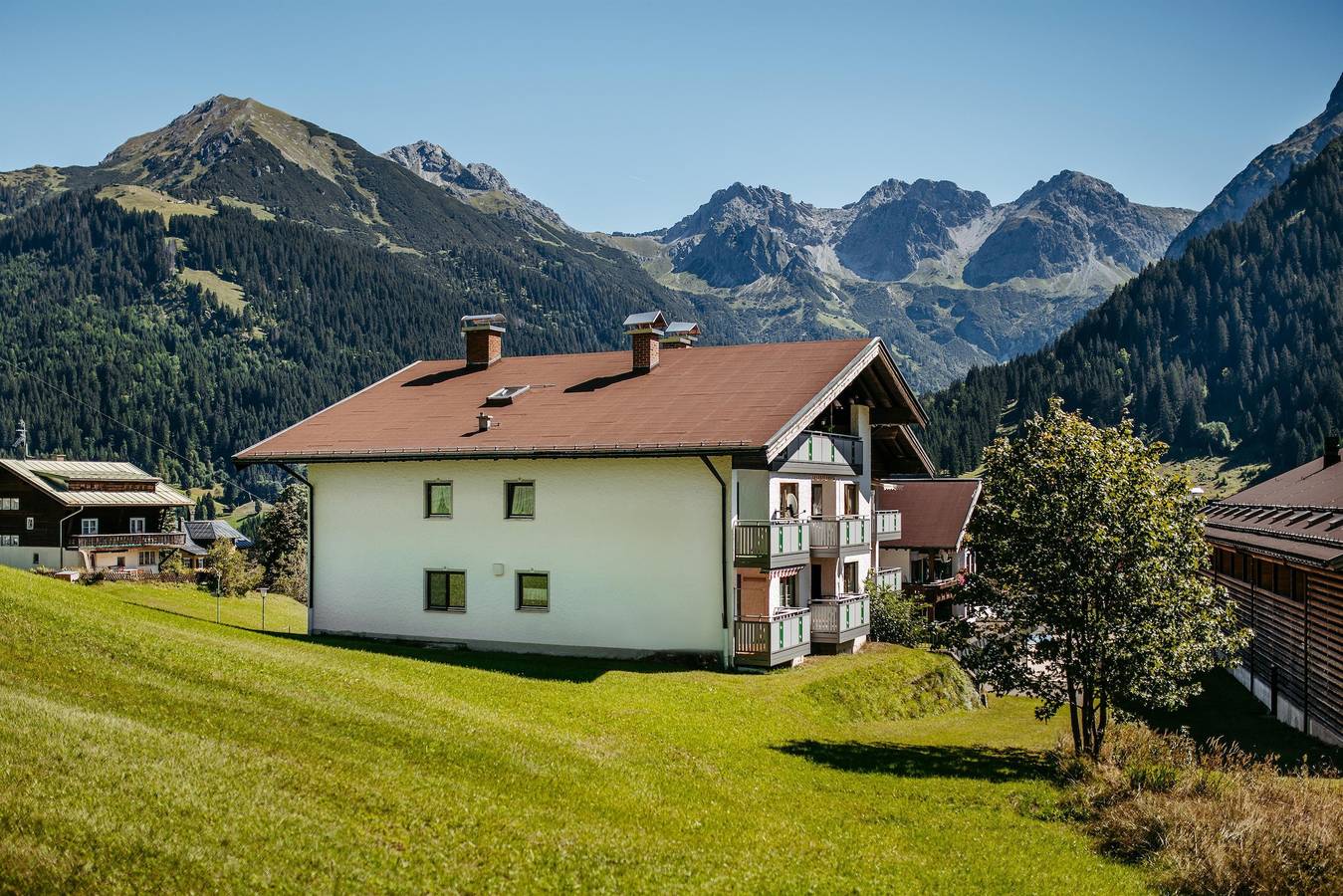 Ganze Ferienwohnung, Ferienwohnung Edgar mit 2 Schlafräumen/ Dusche, Wc in Mittelberg, Kleinwalsertal