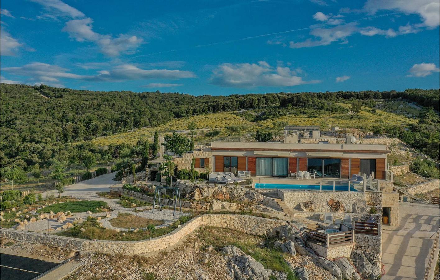 Vakantiehuis voor 10 personen met whirlpool in Brac