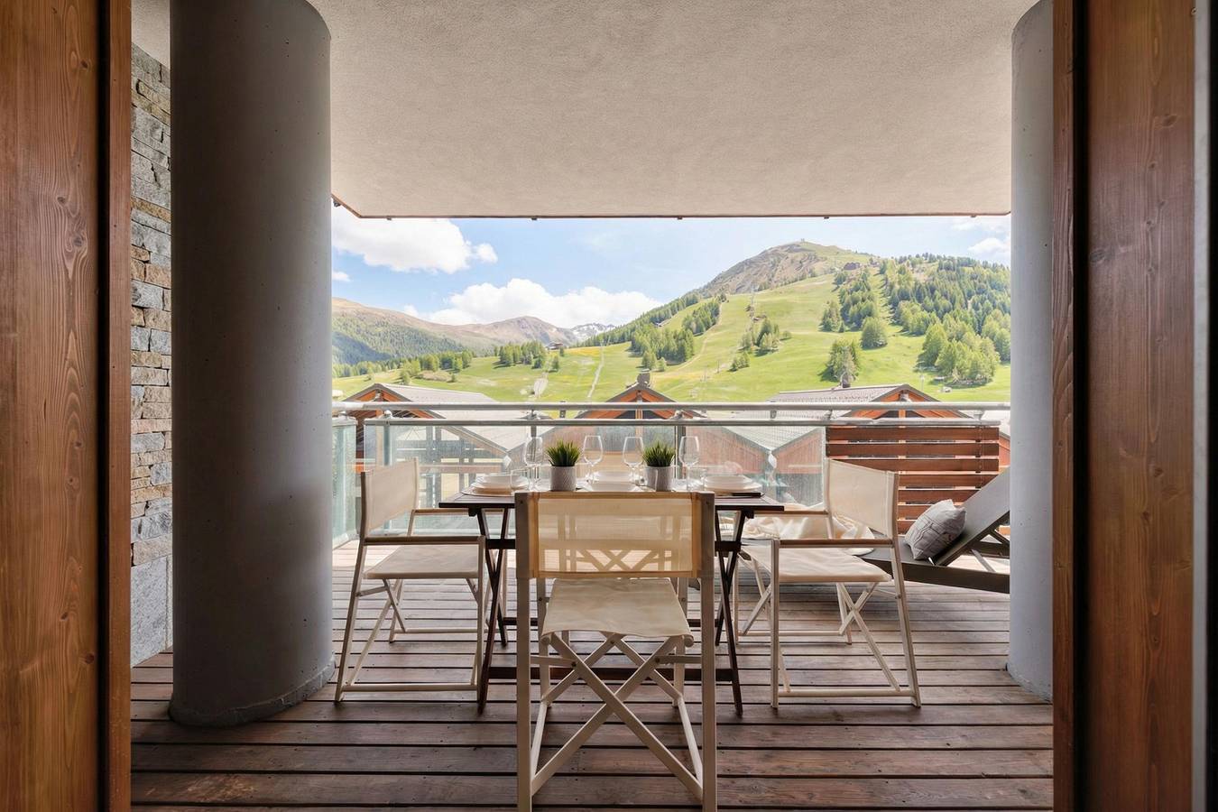 Ganze Wohnung, Casa del Colle D2 in Sestriere, Via Lattea