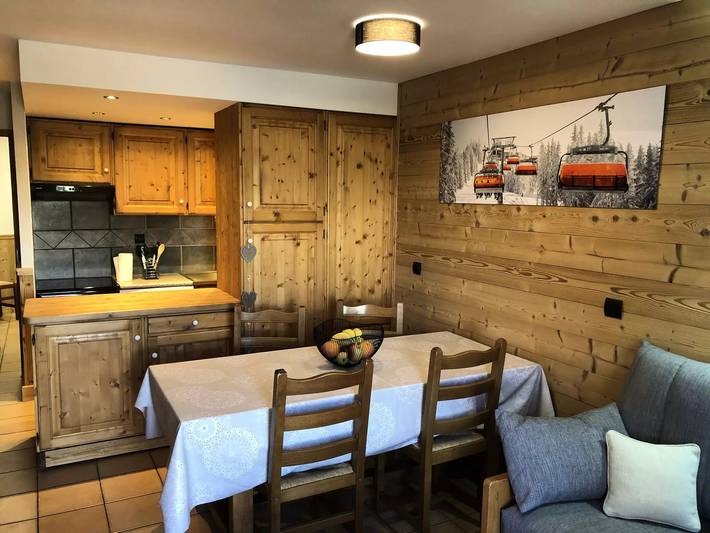 Chalet pour 6 personnes, avec balcon, animaux acceptés à Val Thorens - 3
