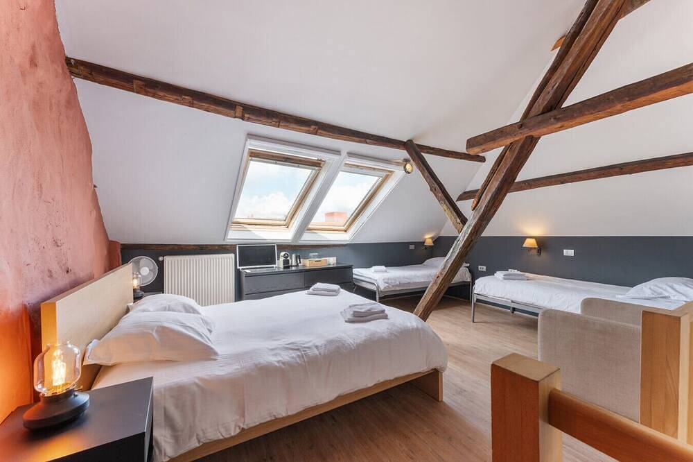 Amazing loft in historical house The Lake Suites in Bruges, Flandre-Occidentale
