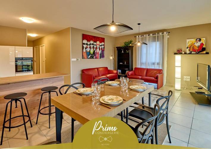 Appartement de vacances pour 4 personnes, avec vue et terrasse