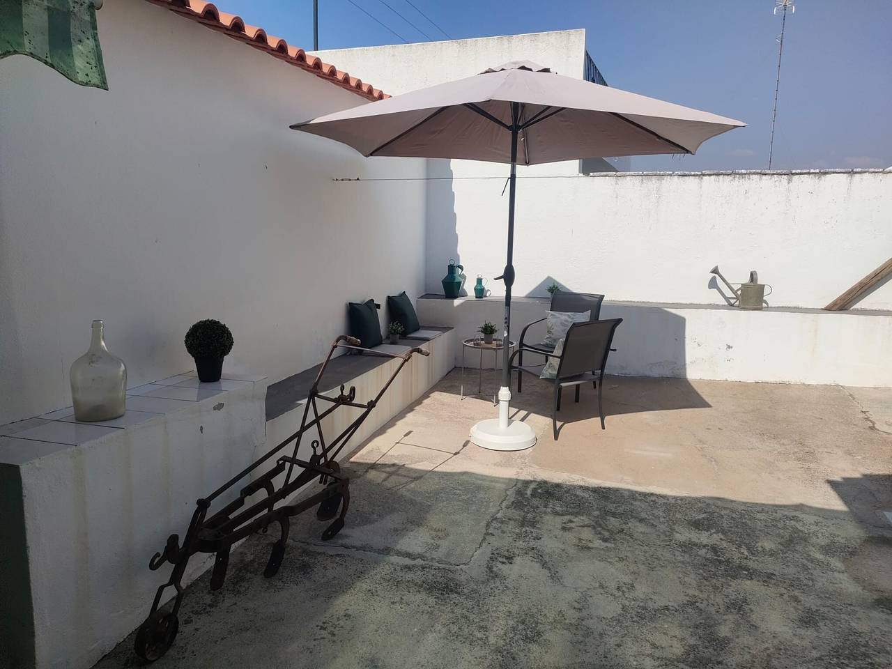 Ferienhaus 'Granja' mit privatem Garten und Klimaanlage in Granja, Évora Distrikt