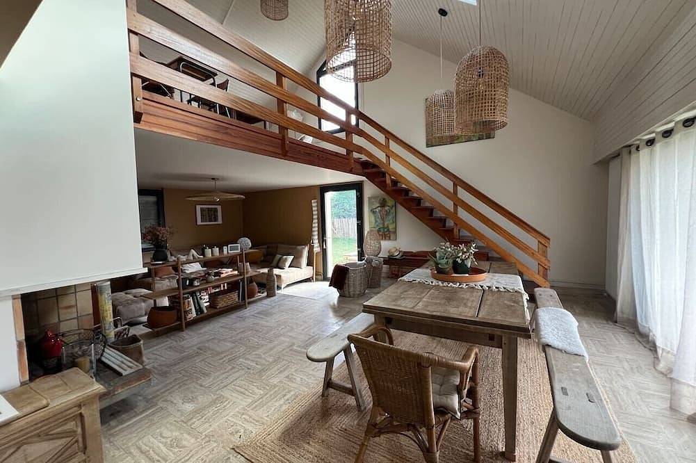 Maison de famille les Dunes 6/7 personnes à quelques pas de la plage in Gouville-sur-Mer, Région de Coutances