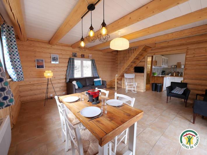 Le Chalet en rondins in Pelleautier, Gap und Umgebung