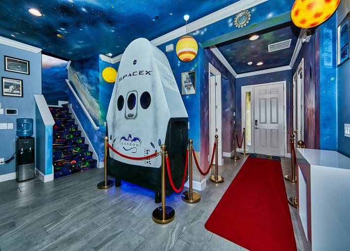 Luxury Bowling Alley Home, Orlando Mansion 6224 in Kissimmee, Condado de Osceola