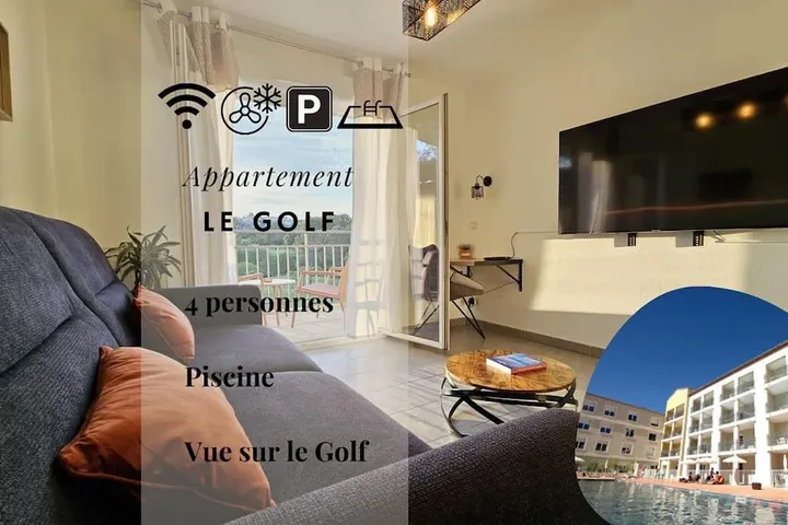 Apartamento de vacaciones para 4 personas, con vistas además de terraza y piscina - 1