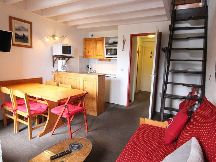 Apartamento entero, Apartamento 2P-Entrepiso para 6 en Alpe d'Huez in Huez, Parque Nacional de los Ecrins