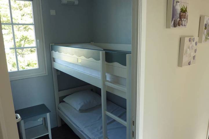 Location de vacances pour 6 personnes, avec piscine et jardin dans Aquaclub de Belle Dune - 3