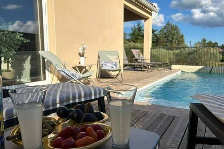 Ferienhaus für 6 Personen, mit Garten