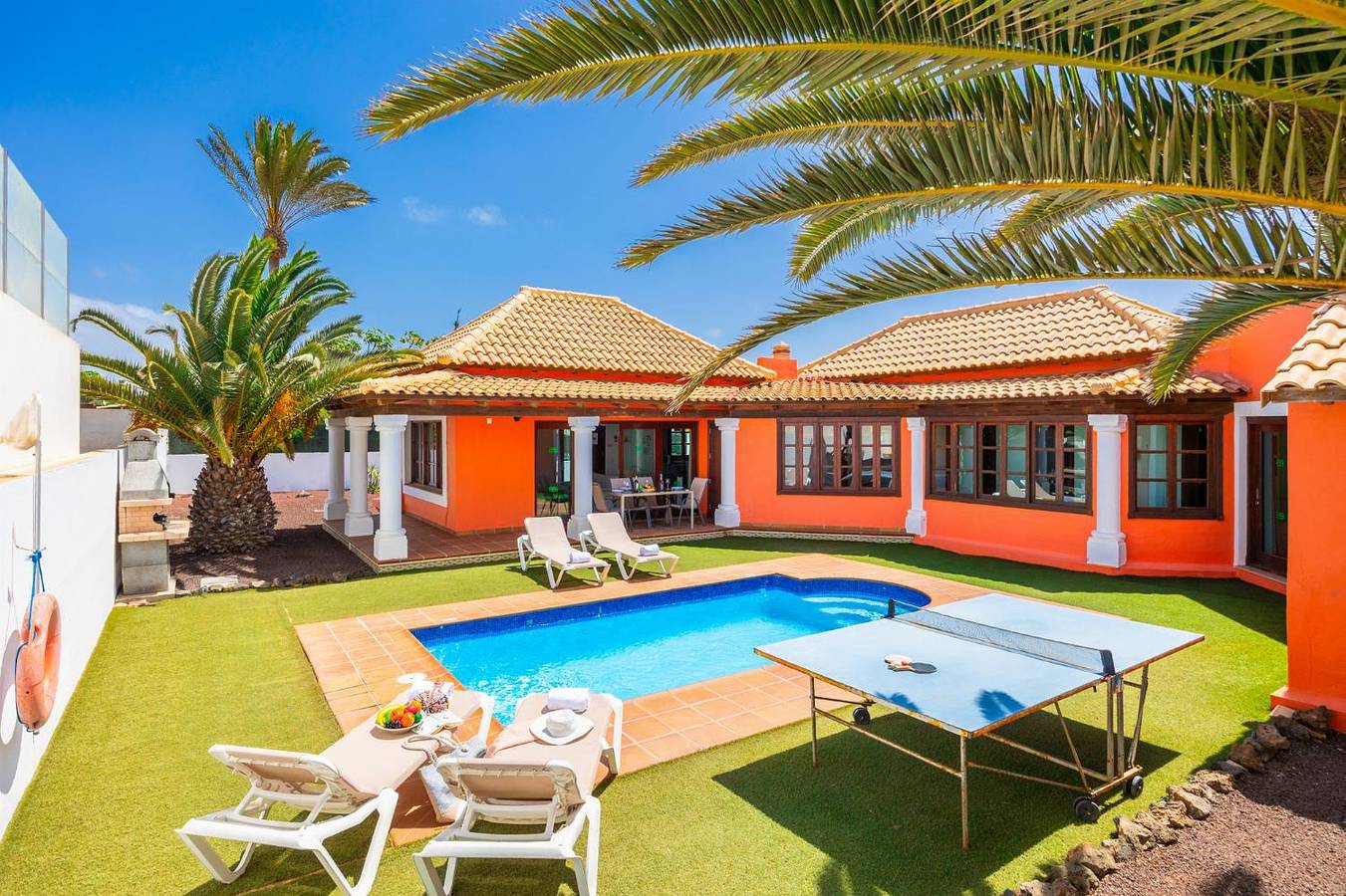 Chalet para 4 personas con terraza in Oasis Tamarindo, La Oliva