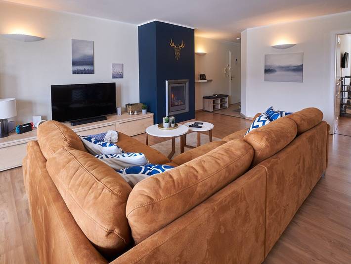 Ferienwohnung für 7 Personen, mit Balkon und Garten sowie Sauna in Göhren-Lebbin