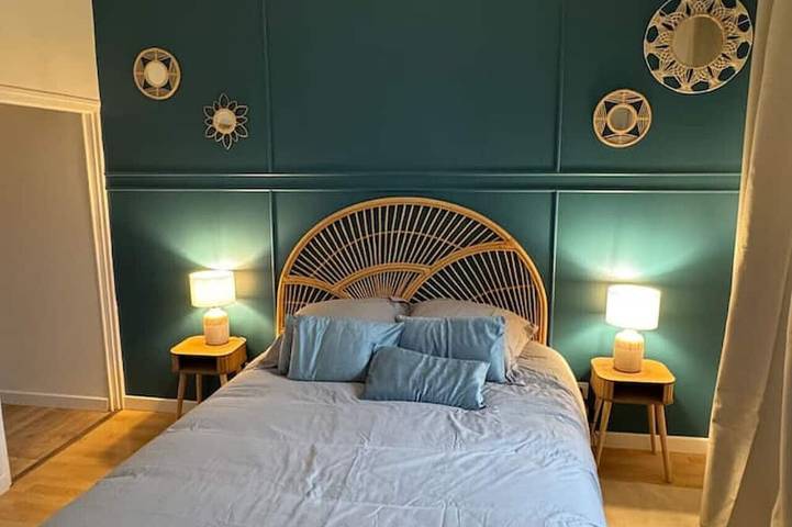 Location de vacances pour 6 personnes, avec balcon et jardin à Tosny - 2