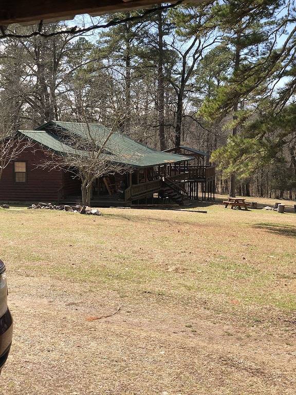Tolle Preise: Verloren Zurück Großartige, abgeschiedene Aussicht auf Wiese und Teich - für 8 Personen in Broken Bow, Broken Bow Lake