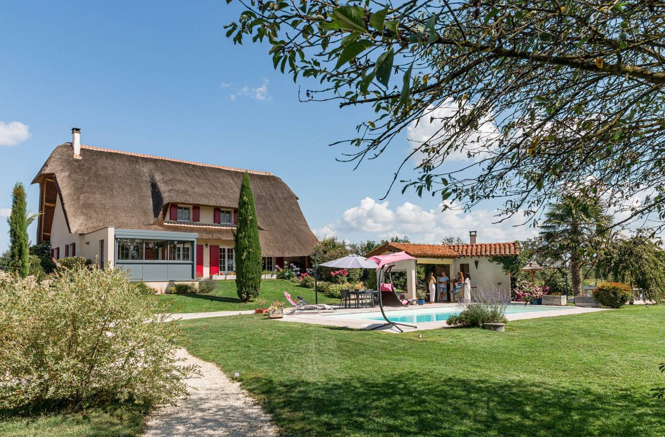 La Clé des Chaumes, piscine et bain nordique - Voyage au bout de la Nuit in Boisset-lès-Montrond, Montbrison