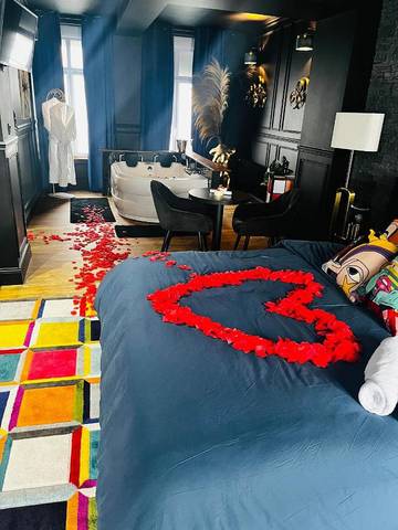 Hôtel pour 2 personnes, avec jacuzzi à Saint-Omer
