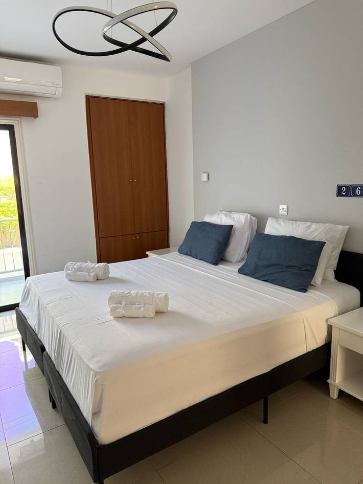 Apartment for 2 people, with balcony in Paphos