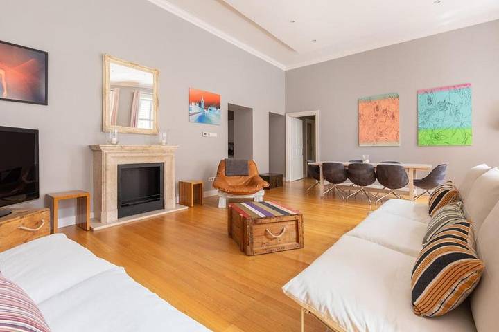 Apartahotel para 6 personas, con balcón en Budapest