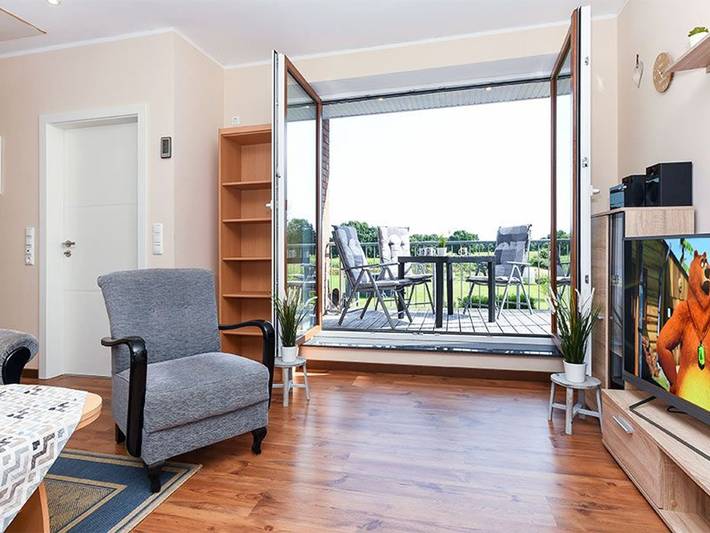 Ferienwohnung für 3 Personen, mit Balkon, kinderfreundlich in Aurich - 4