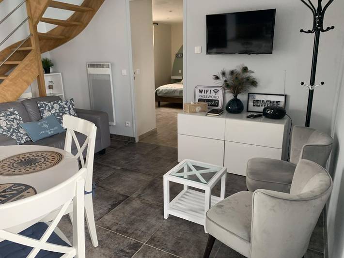 Gîte pour 4 personnes, avec Terrasse ainsi que Jardin et Vue à Plourhan - 4