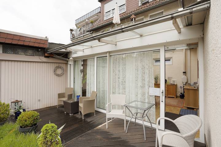 Appartement entier, Appartement 'Ferienwohnung Ihmert' avec terrasse partagée, jardin partagé et Wi-Fi in Hemer, Arrondissement de la Mark
