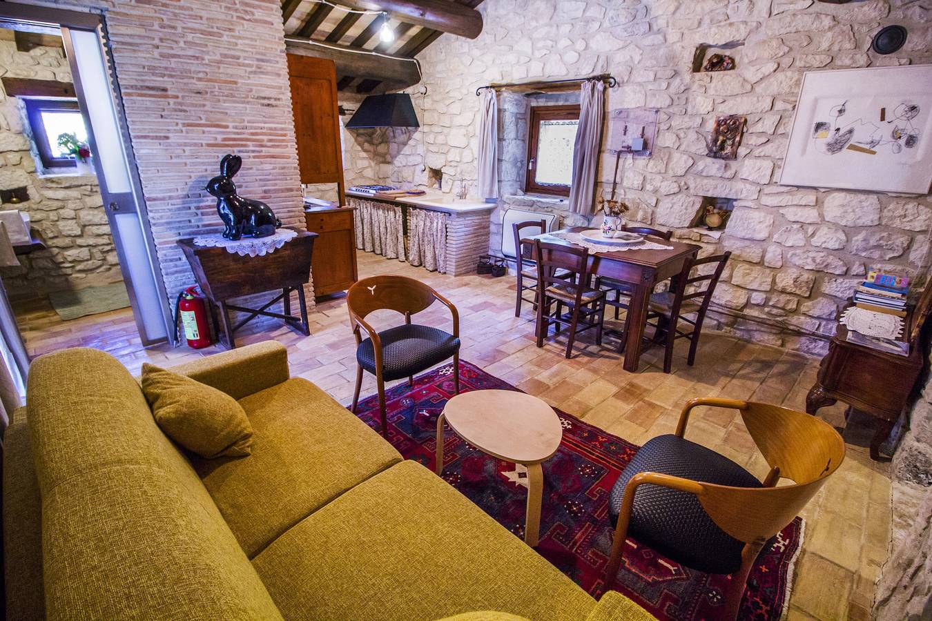 Apartamento entero, Encantador Apartamento en Abbateggio con Vista a la Montaña, 60 m² in Abbateggio, Parque Nacional de la Majella