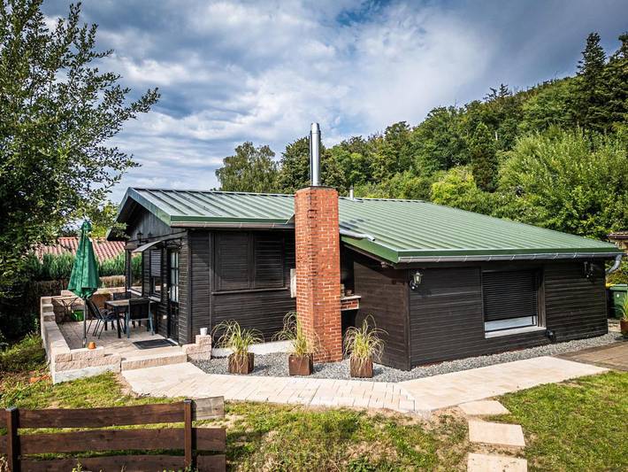 Ferienhaus für 4 Personen, mit Terrasse und Garten sowie Ausblick in Bodenwerder