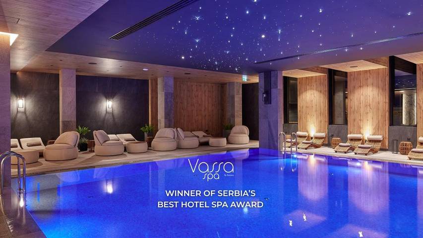 Hotel für 3 Personen, mit Kinderpool und Sauna sowie Garten und Pool, mit Haustier in Zlatibor