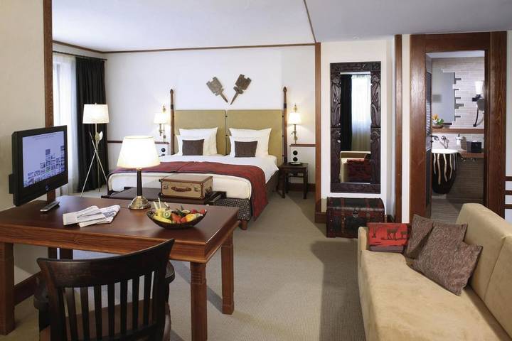 Hotel für 2 Personen, mit Terrasse und Garten sowie Sauna und Ausblick in tierpark-hagenbeck