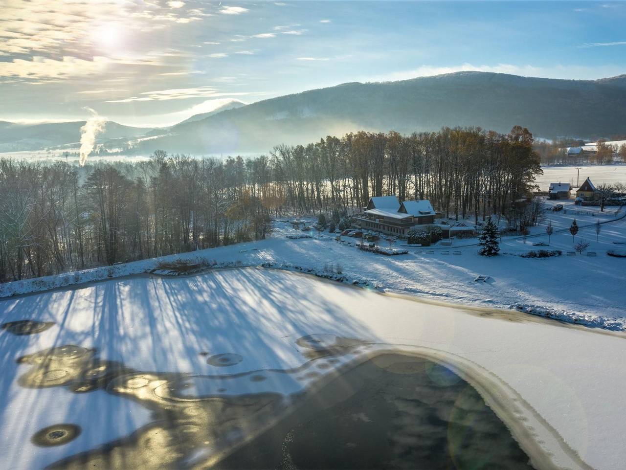 Ferienhaus Seehaus Koliba - Seehaus Koliba in Warnsdorf, Böhmische Schweiz