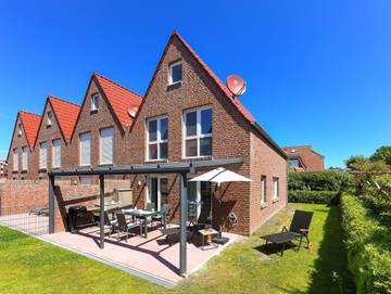 Ferienhaus für 6 Personen, mit Terrasse und Garten sowie Sauna in Dornum