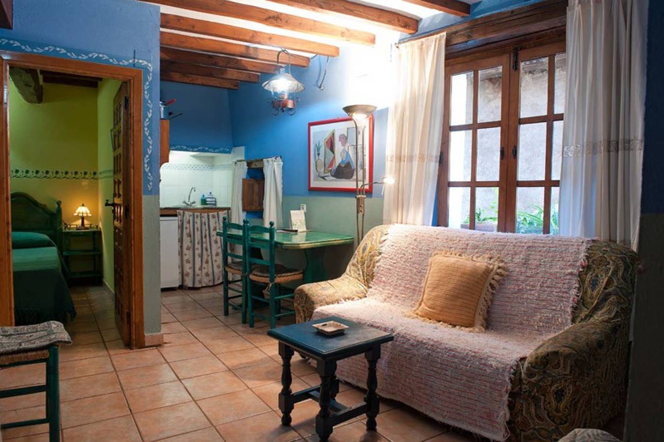 Apartamento inteiro, Apartamento acolhedor em Robledillo de Gata - 45 m² - Lareira in Robledillo de Gata, Sierra de Gata