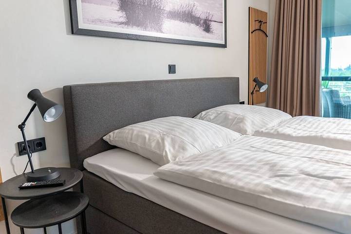 Ferienwohnung für 3 Personen, mit Terrasse und Sauna sowie Garten in Grünendeich - 3