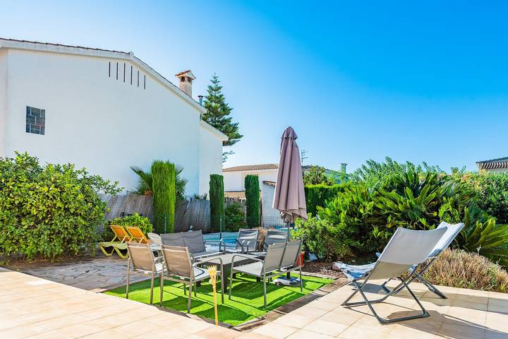 Villa Mario para 8 con piscina privada A/A y Wi-Fi. in Vinaròs, Costa del Azahar