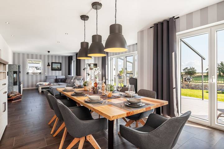 Ferienhaus für 8 Personen, mit Whirlpool und Garten sowie Sauna in Biendorf - 4