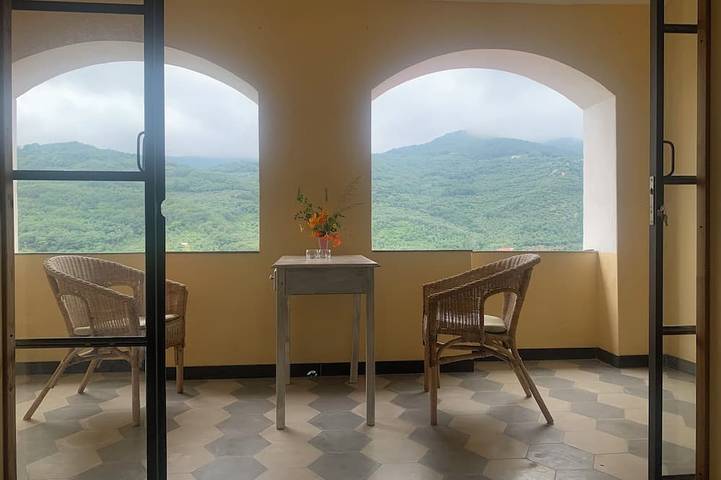 Ferienhaus für 4 Personen, mit Haustier in Prelà