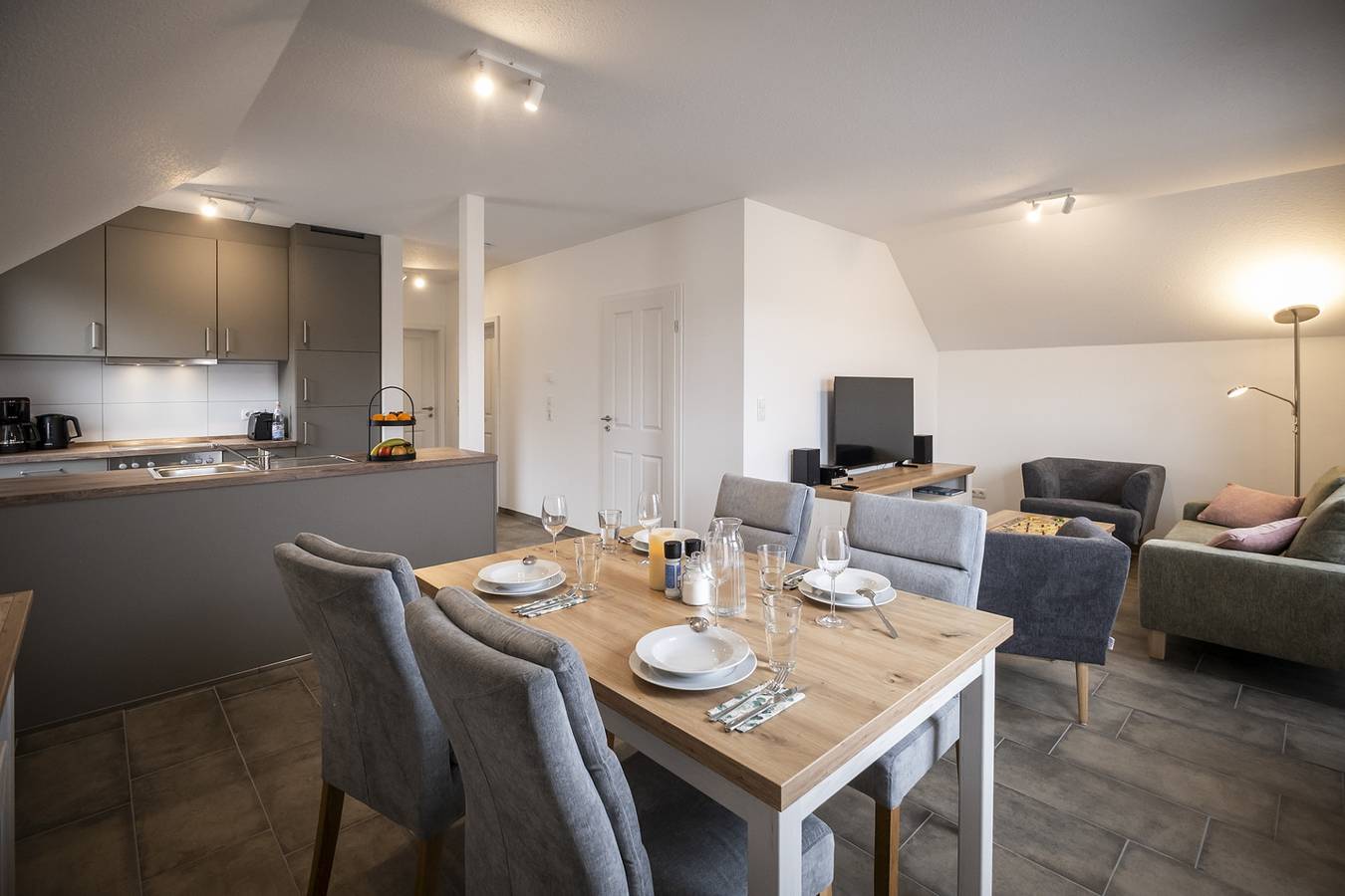 Entire holiday apartment, Holiday apartment for 4 people with balcony in Nordhorn, Landkreis Grafschaft Bentheim