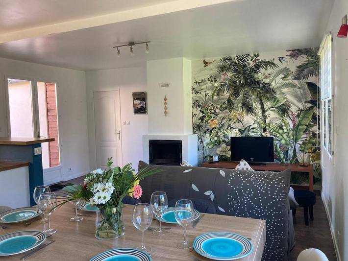 Location de vacances pour 5 personnes, avec vue ainsi que jardin et vue sur le lac à Hédé-Bazouges - 2