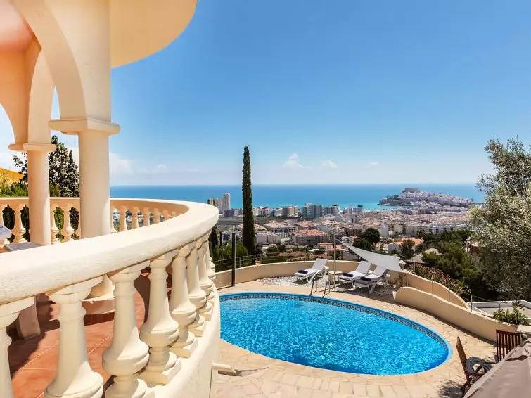 Villa pour 10 Personnes dans Peñíscola, Costa del Azahar