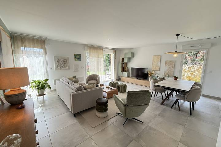 Appartement de vacances pour 2 personnes, avec Terrasse ainsi que Jardin et Piscine