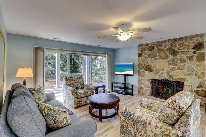 Vacation house for 12 people, with balcony and hot tub in Hilton Head Island