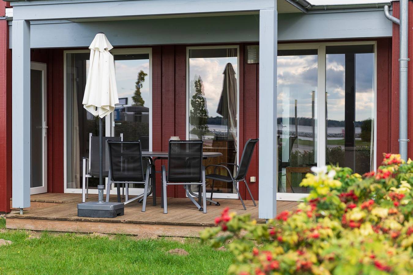 Ganze Wohnung, Gartendeck 471 - Ferienapartment mit toller Ausstattung und Blick auf die Müritz in Rechlin, Müritz