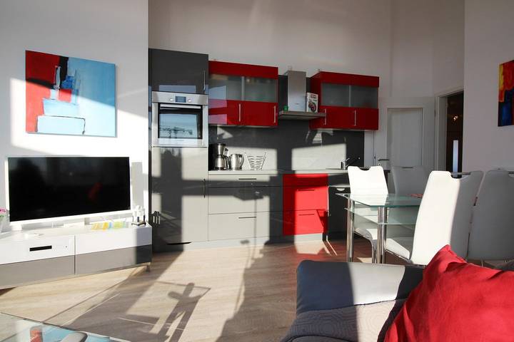 Apartamento entero, "Penthouse Meeresrauschen: Traumhafte Auszeit an der Ostsee genießen!" in Pelzerhaken Strand, Südstrand Pelzerhaken