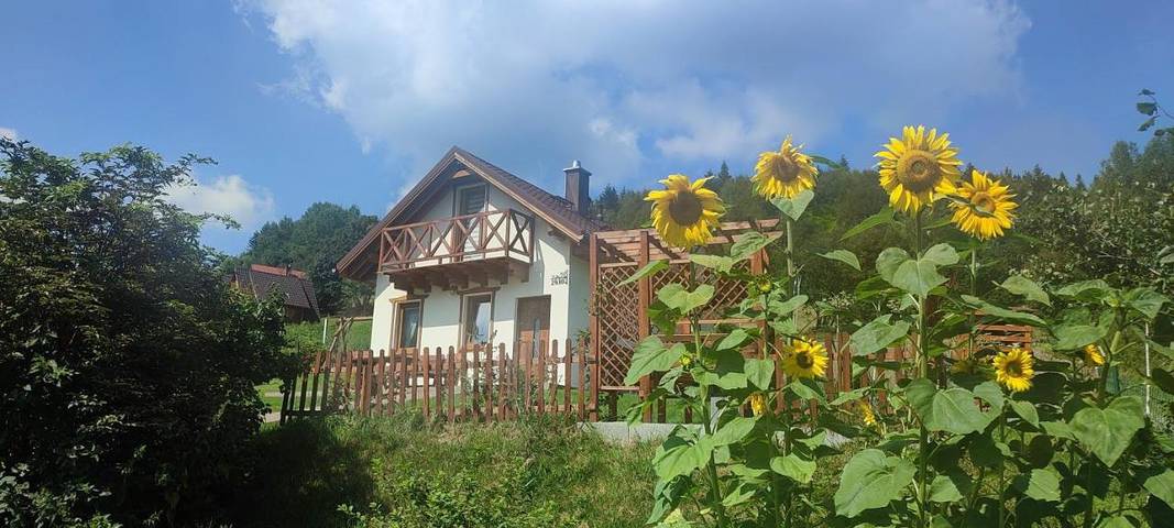 Domek letniskowy dla 4 osób, z ogród i widok w Zawoja