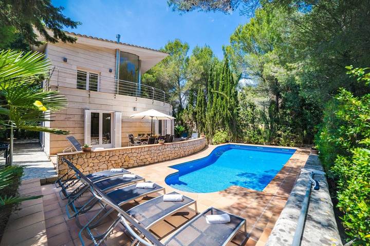 Villa 'Bonaire' mit privatem Pool, Wlan und Klimaanlage in Bonaire, Alcúdia